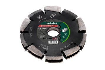 Алмазний фрезерний диск Metabo Professional UP 18x125 мм 628298000 фото