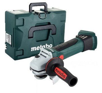 Аккумуляторная болгарка Metabo W 18 LTX 125 каркас в кейсе 602174840 фото