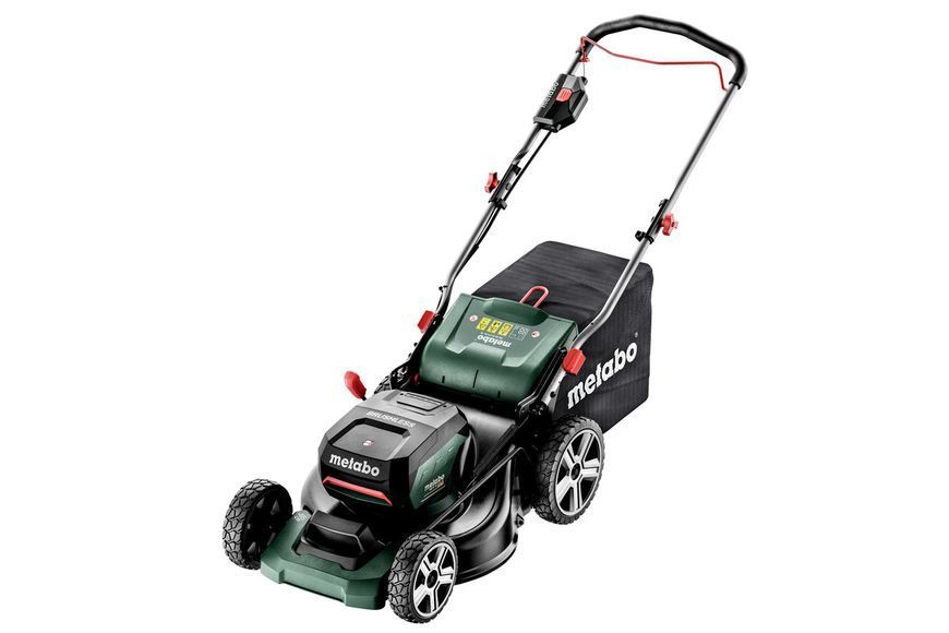 Аккумуляторная газонокосилка Metabo RM 36-18 LTX BL 46 2х5.2 Ач 601606650 фото