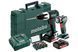 Аккумуляторный ударный шуруповерт Metabo SB 18 LT Set + ULA 14.4-18 LED 602103610 фото 1