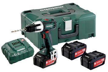 Аккумуляторный ударный шуруповерт Metabo SB 18 LT Set MetaLoc 602103960 фото