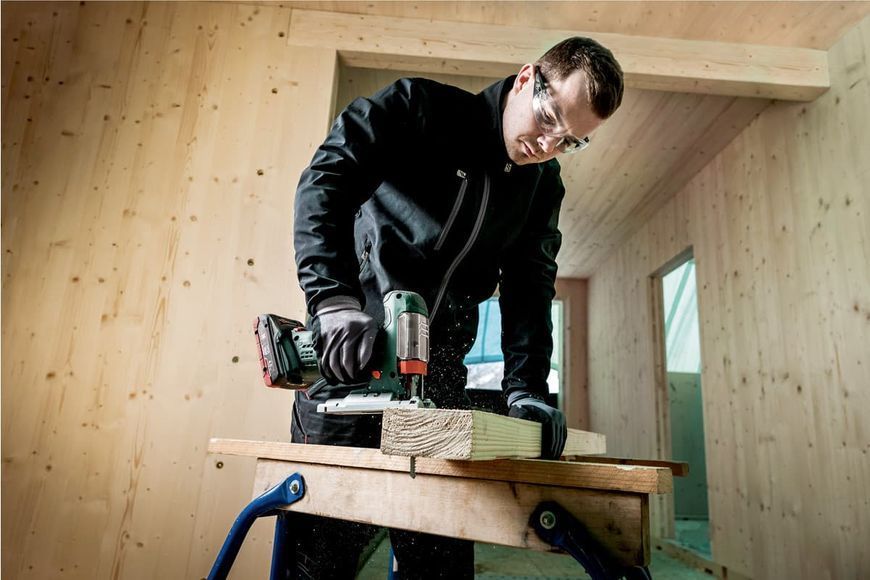 Аккумуляторный лобзик Metabo STA 18 LTX 100 2х4.0 Ач 601002800 фото
