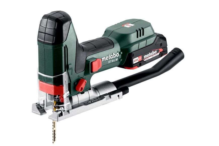 Аккумуляторный лобзик Metabo ST 18 L 90 каркас в кейсе 601047840 фото