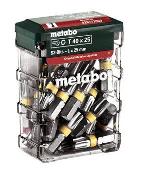 Комплект бит Metabo Torx T 40х25 мм, 25 шт 626717000 фото