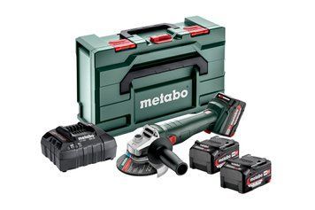 Акумуляторна болгарка Metabo W 18 L 9-125 Quick 3х4.0 Аг 602249960 фото