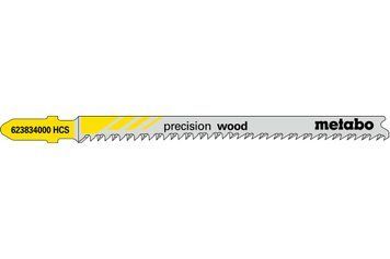 Лобзиковое полотно по дереву Precision Wood 91 мм T 308 BP, 5 шт 623834000 фото