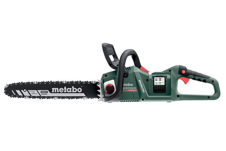 Аккумуляторная цепная пила Metabo MS 36-18 LTX BL 40 каркас 601613850 фото
