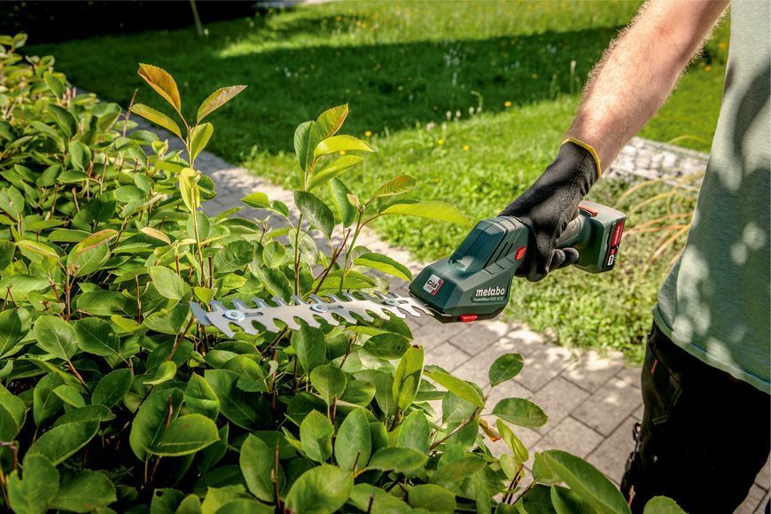 Акумуляторні ножиці для кущів та трави Metabo SGS 18 LTX Q каркас в кофрі 601609860 фото