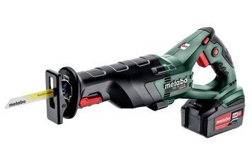Аккумуляторная сабельная пила Metabo SSE 18 LTX BL 2х5.2 Ач 602267650 фото