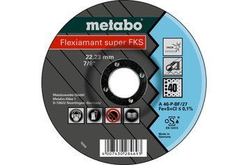 Зачисний круг Metabo Flexiamant Super FKS 150x4x22.23 Inox 616199000 фото