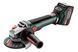 Аккумуляторная болгарка Metabo WB 18 LT BL 11-125 Quick 2х5.2 Ач 613054650 фото 1