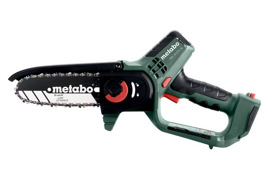 Акумуляторна ланцюгова пила Metabo MS 18 LTX 15 каркас 600856850 фото