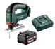 Аккумуляторный лобзик Metabo STAB 18 LTX 100 1х4.0 Ач UA601003890 фото 1