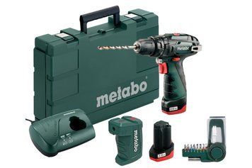 Аккумуляторный ударный шуруповерт Metabo PowerMaxx SB Basic + Адаптер PowerMaxx PA 600385910 фото