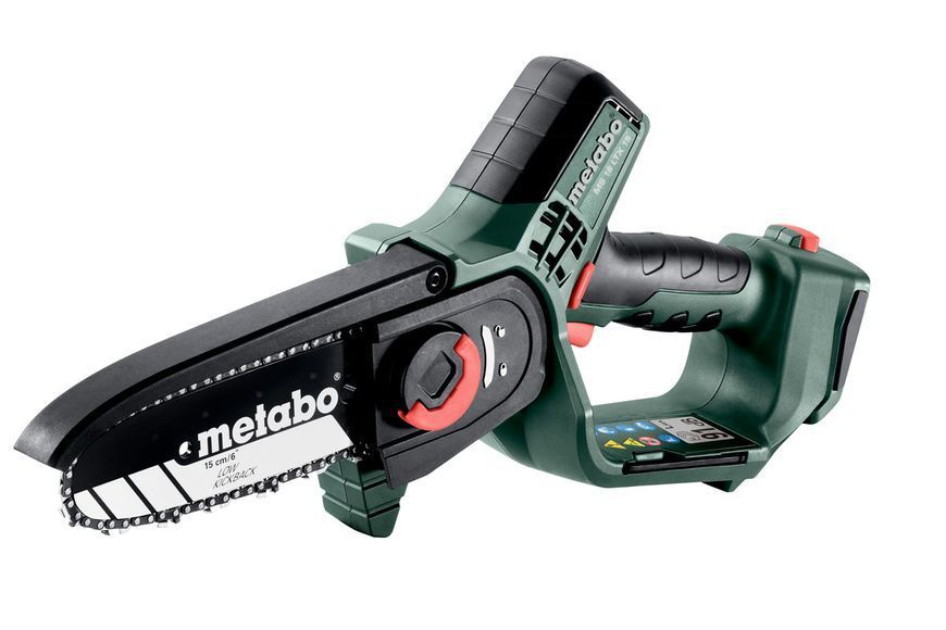 Акумуляторна ланцюгова пила Metabo MS 18 LTX 15 каркас + телескопічна ручка 691229000 фото