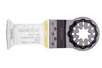 Пиляльне полотно по дереву для мультиінструменту Metabo Starlock HCS 32х47 мм, 5 шт 626951000 фото