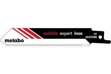 Шабельне полотно по нержавіючій сталі Metabo Expert Inox 115 мм S 522 EHM, 2 шт 631817000 фото