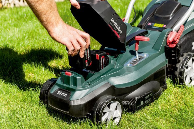 Аккумуляторная газонокосилка Metabo RM 36-18 LTX BL 36 каркас 601716850 фото