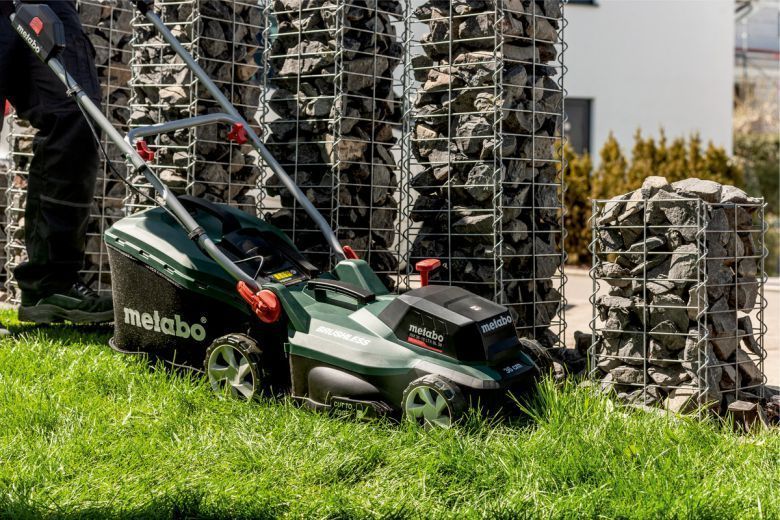 Аккумуляторная газонокосилка Metabo RM 36-18 LTX BL 36 каркас 601716850 фото
