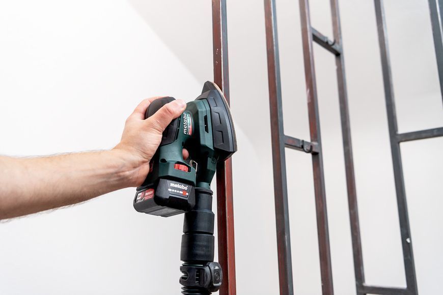 Аккумуляторная вибрационная шлифмашина PowerMaxx SMA 12 BL каркас 602037850 фото
