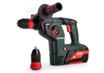 Акумуляторний перфоратор Metabo KHA 36 LTX 2х2.6 Аг 600795510 фото