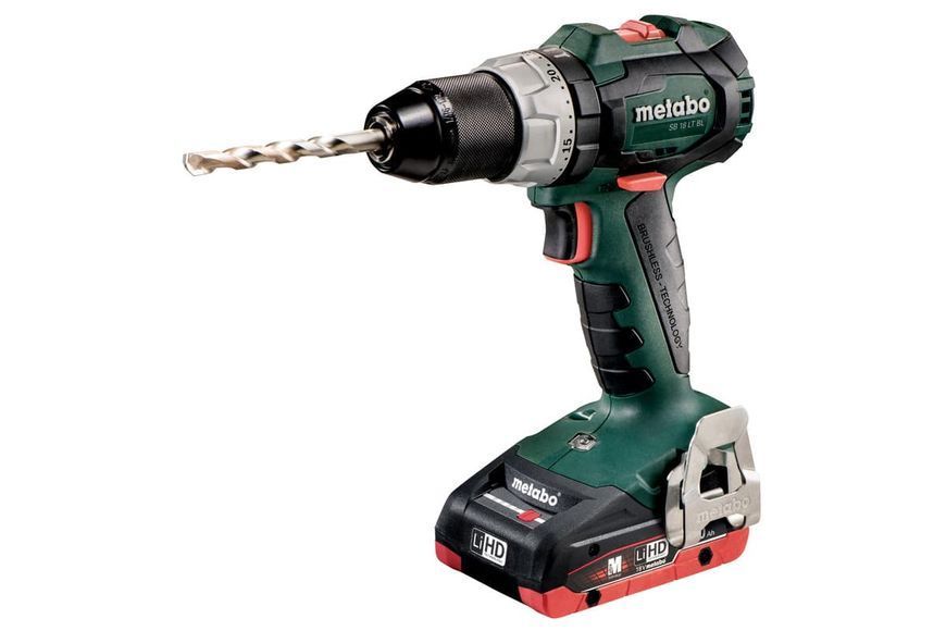 Аккумуляторный шуруповерт Metabo SB 18 LT BL 3*4.0 Ач LiHD 602316940 фото