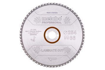 Пиляльний диск Metabo PROFESSIONAL по ламінату 254x30x2.6, 66 зубів 628446000 фото