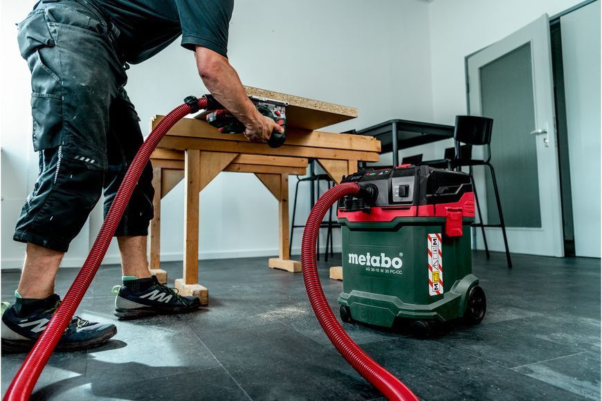Акумуляторний пилосос Metabo AS 36-18 M 30 PC-CC каркас 602074850 фото