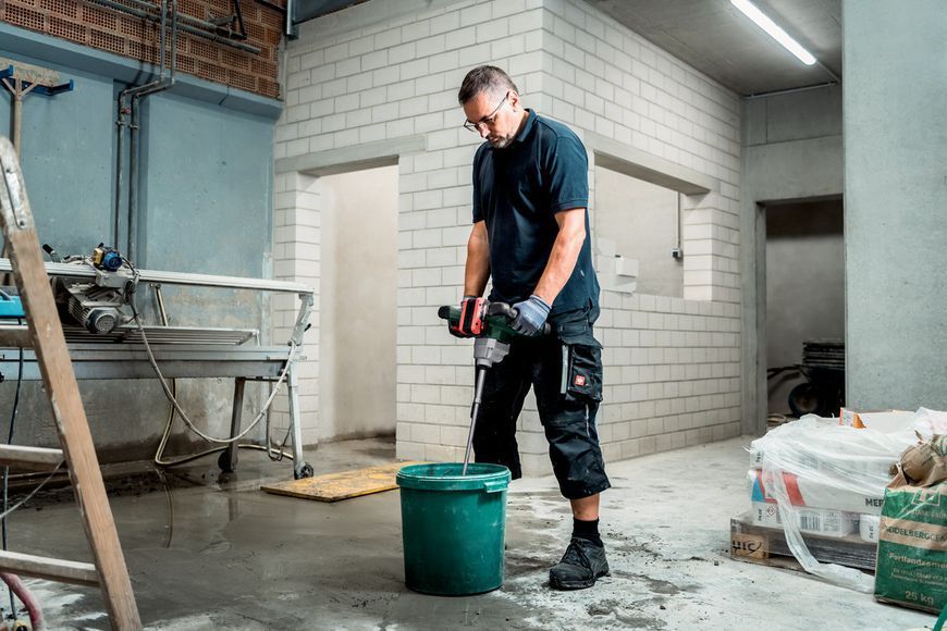 Акумуляторний будівельний міксер Metabo RW 18 LTX BL 120 каркас 601164850 фото