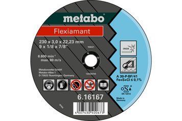 Отрезной круг Metabo Flexiamant Inox 230 x 3 x 22.23 616167000 фото