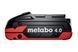 Комплект аккумуляторных батарей Metabo LiHDX 2х4 Ач 18 В с зарядным устройством 685306000 фото 2