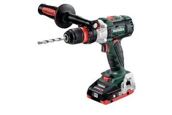 Аккумуляторная ударная дрель-шуруповерт Metabo SB 18 LTX BL Q I 2*4.0 Ач LiHD 602353800 фото
