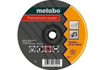 Зачисний круг для труб Metabo Flexiamant Super 180x4x22.23 616795000 фото