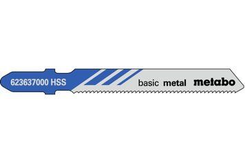 Пилка для лобзика по металу Metabo Basic Metal 51 мм T 118 A, 25 шт 623692000 фото