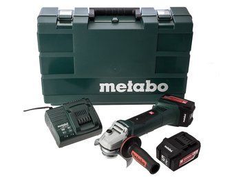 Акумуляторна болгарка Metabo W 18 LTX 125 2х5.2 Аг 602174650 фото