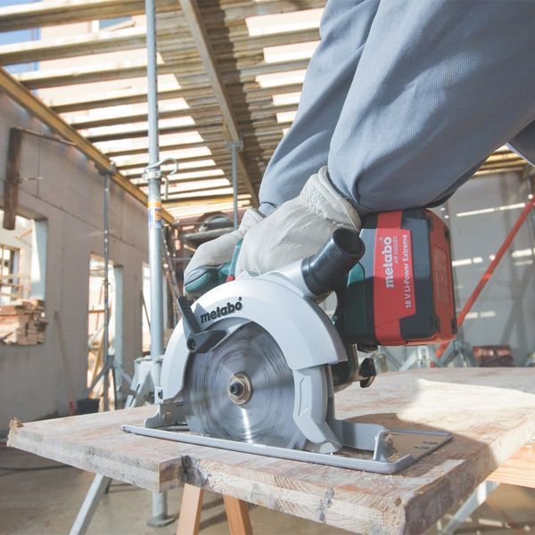 Аккумуляторная ручная дисковая пила Metabo KSA 18 LTX Каркас + MetaLoc 602268840 фото
