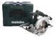 Аккумуляторная ручная дисковая пила Metabo KSA 18 LTX Каркас + MetaLoc 602268840 фото 1
