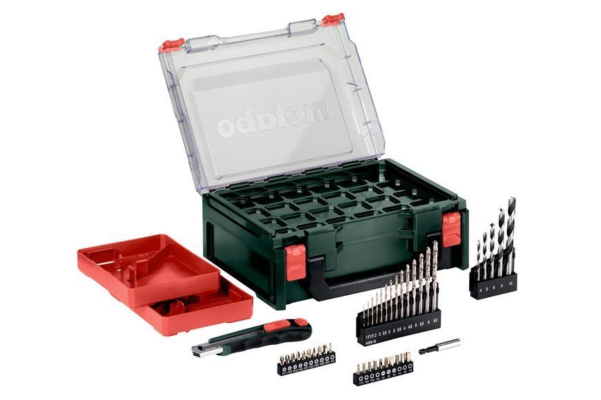 Акумуляторний ударний дриль-шурупокрут Metabo PowerMaxx SB Basic 2х2 Aг Mobile Workshop Mini 600385710 фото