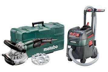 Шліфувальна машина по бетону Metabo RSEV 19-125 RT + пилосос Metabo ASR 35 L ACP 691002000 фото