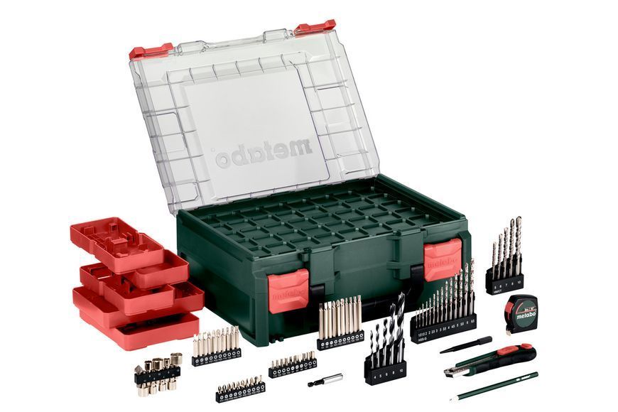 Аккумуляторная ударная дрель-шуруповерт Metabo SB 18 L 2х2.0 Ач Mobile Workshop 602317710 фото