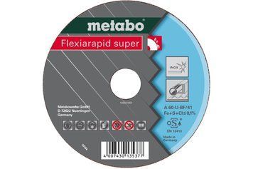 Відрізний круг Metabo Flexiarapid Super 150x1.6x22.2 Inox HydroResist 616224000 фото