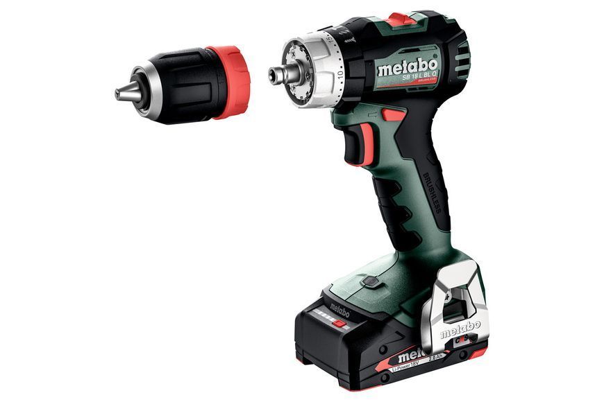 Аккумуляторная ударная дрель-шуруповерт Metabo SB 18 L BL Q 2х2.0 Ач 613158500 фото