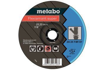 Зачисний круг для литих матеріалів Metabo Flexiamant Super 180x7x22.23 616519000 фото