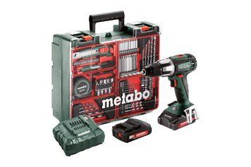 Аккумуляторная ударная дрель-шуруповерт Metabo SB 18 LT 2х2.0 Аг Mobile Workshop 602103600 фото