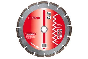 Сегментний алмазний диск для твердих матеріалів Metabo Classic 180 мм 628175000 фото