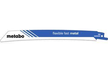 Шабельне полотно по металу Metabo Flexible Fast Metal 225 мм, 5 шт 626569000 фото