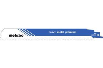 Сабельное полотно по металлу Metabo Heavy Metal Premium 225 мм S 1136 BEF, 2 шт 628258000 фото