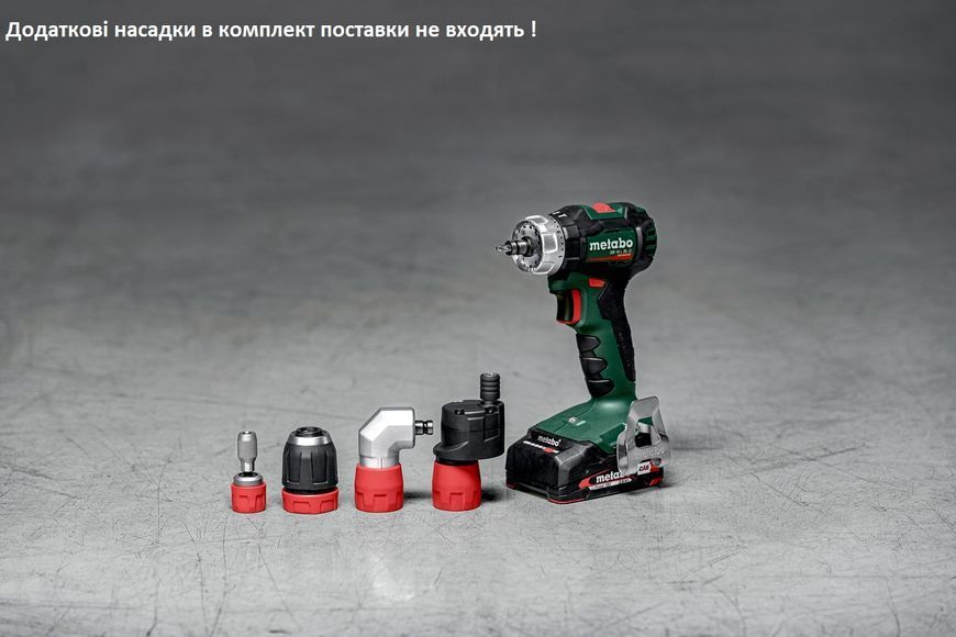 Аккумуляторная ударная дрель-шуруповерт Metabo SB 18 L BL Q каркас в кейсе 613158840 фото