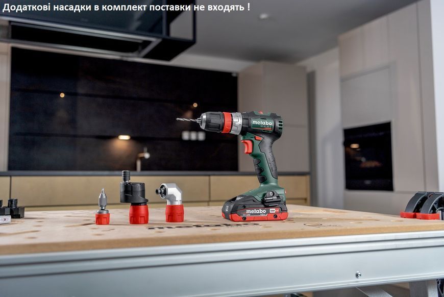 Аккумуляторная ударная дрель-шуруповерт Metabo SB 18 L BL Q каркас в кейсе 613158840 фото