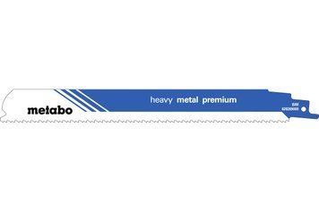 Сабельное полотно по металлу Metabo Heavy Metal Premium 225 мм S 1136 CHF, 2 шт 628269000 фото